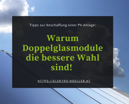 Doppelglasmodule Höller