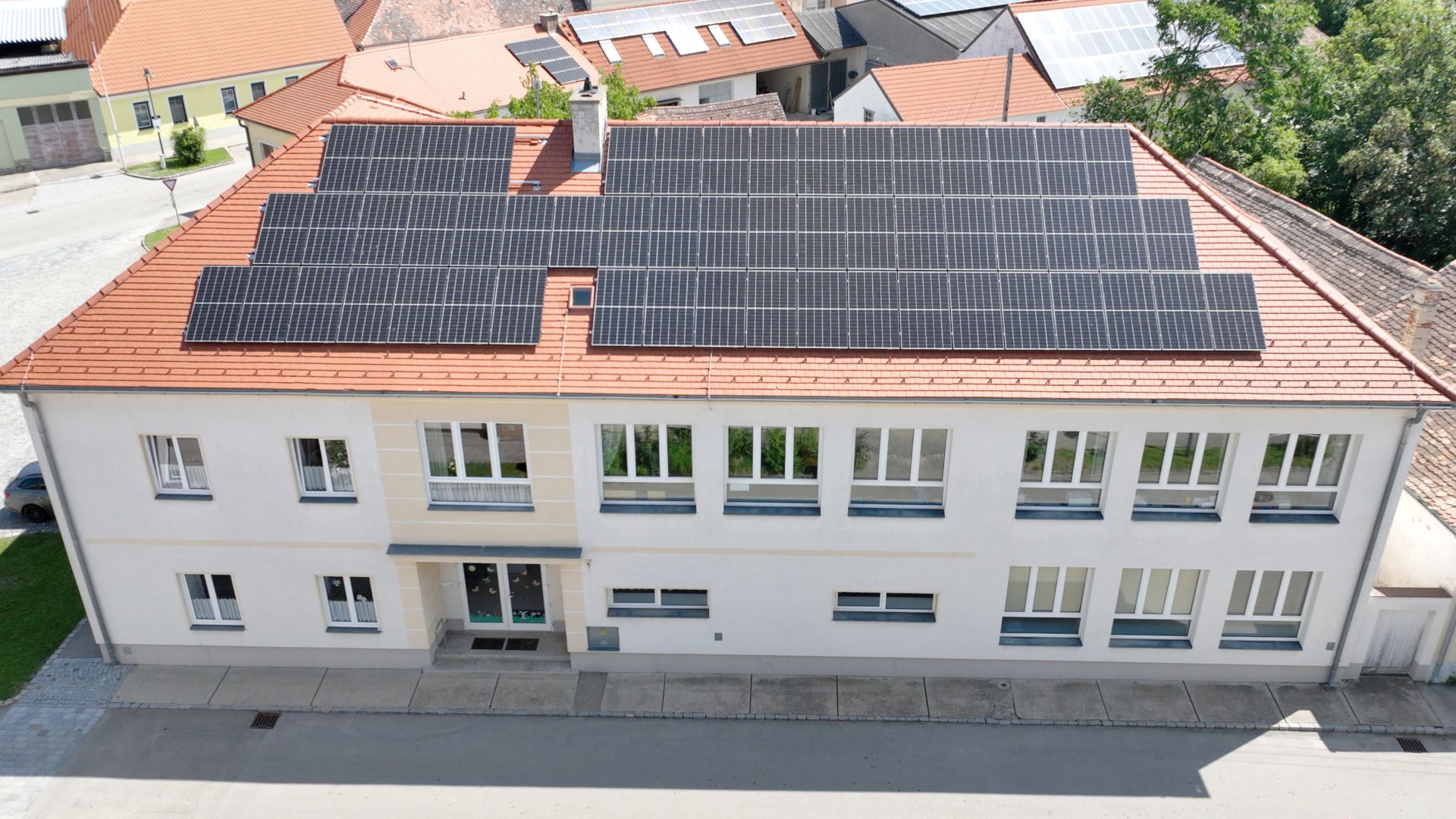 Volksschule Mailberg Solarmodule