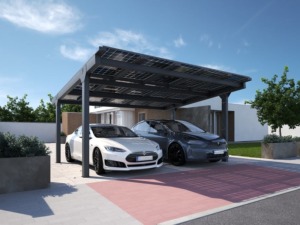 Solar Carports mit PV-Anlage