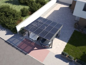 Solar Carports mit PV-Anlage