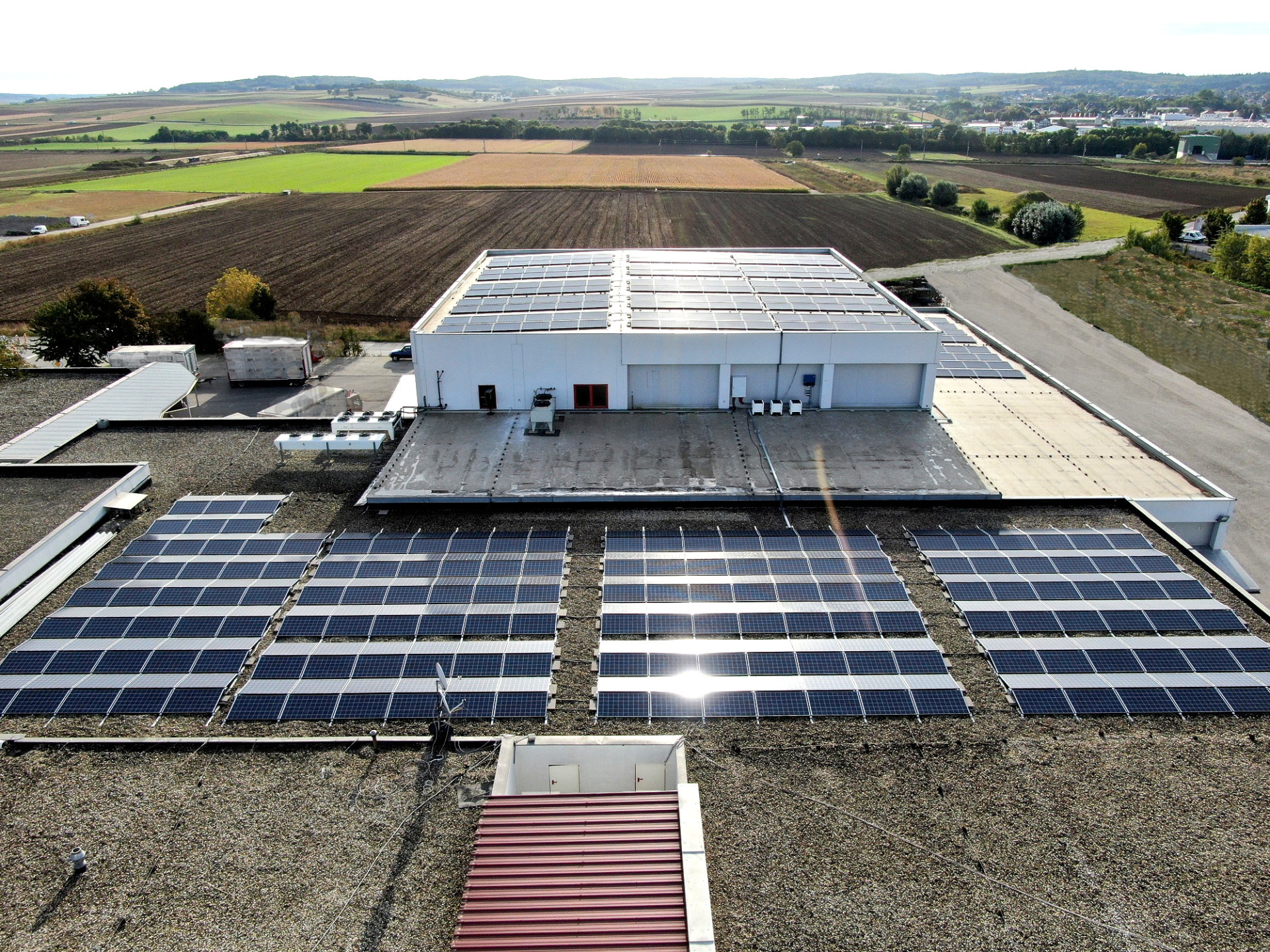 Gewerbliche PV-Anlage Bezirk Hollabrunn