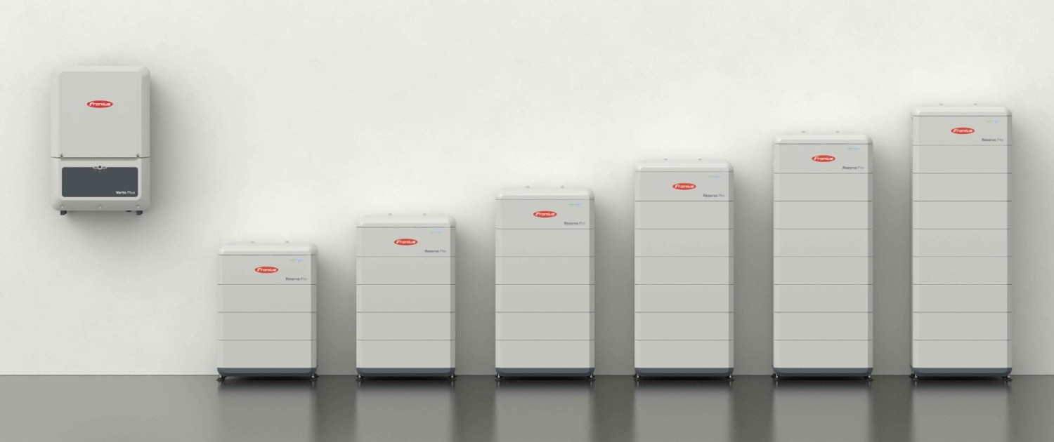 Fronius Reserva Pro und Verto Solarspeicher Reserve Pro und Verto von Fronius